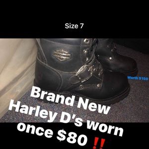 Harley Davidson boots